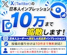 X日本人10万インプレッションを増やします 日本人限定・高品質の認知拡大サービス！ イメージ7