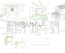 手書きで分かりやすく！暮らしをご提案します 現役建築士がプロの目線で間取りをご提案します イメージ3
