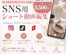 SNS用ショート動画編集します 「思わず最後まで見てしまう」ショート動画を丁寧に制作します✨ イメージ1