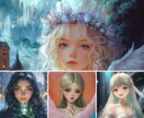 初心者向！ AI画像プロンプト作成のお手伝いします あなたの想像をAIアートに！プロンプトクリエイターにお任せ！ イメージ6