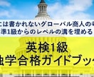 60日間 英検1級・準1級の合格対策を手伝います メッセージ相談・ボリューム感のある資料配布・英作文添削つき イメージ1