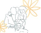 LINEやSNS等のアイコンを描きます シンプルかつおしゃれで飽きないイラスト イメージ2