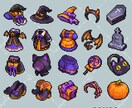 32X32pxドットアイコン製作します ゲームや動画、SNSのアイコン等にどうぞ イメージ4
