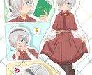 可愛い雰囲気の1枚絵、アイコンを描きます 可愛い雰囲気の男の子や女の子をお描きします！ イメージ2