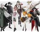 TRPG等の立ち絵イラストを制作します ★最短納品1週間★アイコン〜全身★ポーズ指定無料★リピ特典有 イメージ4