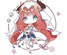 商用利用可！！デフォルメイラストを描きます リテイク無制限！かわいい女の子が得意です✨ イメージ3