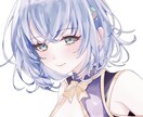 かわいいアイコン描きます SNS向アイコン！お顔メインのかわいいイラスト！作成します！ イメージ1
