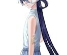 綺麗で目を引くイラスト制作します 商用利用可能！アイコン・動画サムネイル・キャラクターデザイン イメージ4