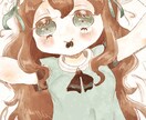 アイコン･イラスト作成します LINEやTwitterなどに使える女の子アイコン･イラスト イメージ2