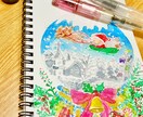 あたたかい水彩タッチのアナログイラストを描きます 手描きのぬくもりを大切に、ほっこりとした動物モチーフ描きます イメージ4