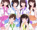 写真や文章から華やかな似顔絵を制作いたします CDジャケットのイラスト担当経験あり♪ イメージ1