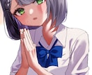 可愛い女の子のイラスト描きます 目に付きやすい美少女のイラスト描きます。 イメージ6