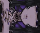 目を惹くイラストを制作いたします かっこよくてかわいい　衣装デザインが得意です！ イメージ5
