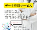 SDカード・USBメモリ各種メディアを復旧します ​​「復旧できなければ全額返金」 イメージ3
