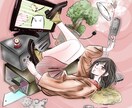 ご指定の要望に合わせてイラストを提供させて頂きます 若者向けのオシャレなデザイン得意な現役イラストレーターです！ イメージ5