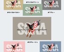 カラーが選べる『うちの子名刺』を作成します カラフルな名刺でペットイベントやお散歩中の交流にぴったり！ イメージ8