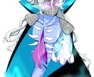 キャラクターイラスト描きます フリーゲームのキャラデザ、オリキャラOK。 イメージ1