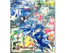 カラフルな抽象画をお描きします あなたのためだけに描く、色の魂。パーソナルな抽象画の制作。 イメージ4