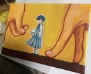 小さめのキャンパスアート作成いたします 世界に1枚、あなただけの作品を郵送にてお届け致します！ イメージ6