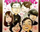 そっくり！笑顔になれる似顔絵☺︎お描き致します 絶対似せます！下書き確認ありのポップな似顔絵♡郵送可 イメージ7