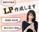 訴求力の高いLPを作ります 丁寧なヒアリング/お客様の求める、効果の高いLP作成 イメージ1