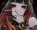 可愛くダークなイラストを描きます 個人も活動者の方のご依頼も大歓迎 イメージ2