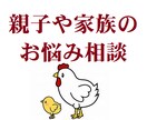 親子や家族の心配事やお悩み、なんでも相談たします 私は、あなたの悩み、心配、不満・不安・怒りに共感できます イメージ1
