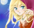 少女漫画風の柔らかいイラスト描きます 写真風背景入り画、犬猫さん等のポップなスタンプ風画もOK。 イメージ1