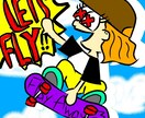 ポップなイラストを描きます ポップでカラフルなイラスト描いています！ イメージ1