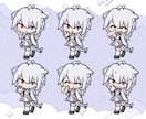 SDイラスト立ち絵やかわいいミニキャラを描きます ショート動画のアイキャッチやSNS画像、アイコン等におすすめ イメージ5