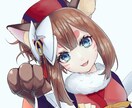 かわいい♡アイコンイラスト制作します 塗り込み細かいです！SNSアイコン等に イメージ1