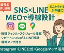 SNS×LINE×MEOで集客導線を設計します 美容・飲食店舗集客に強い！SNS×LINE×MEO戦略 イメージ1