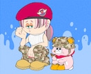個性◎ポップでかわいいカートゥーンイラスト描きます 人物•動物やモンスターまでご希望用途に合わせてイラスト制作 イメージ10