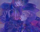 一枚絵制作承ります 動画サムネイル用・ゲーム立ち絵・アルバムジャケット等 イメージ3