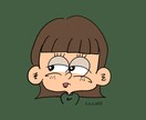 アイコンに使えそうな可愛いイラスト描きます 可愛いイラスト描きます！アイコンに悩んでいる方どうぞ！ イメージ1