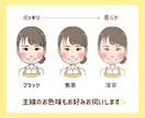 似顔絵作家が雰囲気が伝わる可愛いアイコン描きます 女性向けに◎！SNSアイコンや投稿、ブログ、名刺に彩りを♪ イメージ7