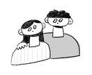 ゆるくてかわいいイラストアイコン作成します 小物追加何点でも無料☆シンプルで柔らかい鉛筆タッチです イメージ1