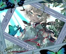 商用利用◎一枚絵を描きます SNS用、歌ってみたイラスト等におすすめです イメージ2