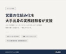 BtoB営業の仕組み化を大手出身者が支援します メーカー系企業20年の営業・マーケ実務経験で伴走 イメージ2