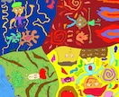 世界に一つだけのデジタルアートを描きます 唯一無二の独特な世界観と色彩のアートをお届けします イメージ1