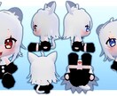 アバターの【3Dぬいぐるみ】作ります かわいいおすわりぬいといっしょに！ イメージ1