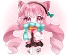 安値でかわいい！ミニキャラアイコンイラスト描きます お手頃な価格でミニキャラのイラストを承ります！ イメージ4