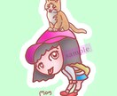 可愛いゆるふわなミニキャラお描きします ☺︎アイコン、投稿画像への貼付け、スマホ待受など イメージ6