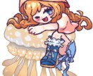 商用利用込2000円～デフォルトイラスト制作します 2000円から依頼OK!男女からケモまで幅広く制作可能 イメージ5