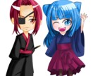 イラストをお描きします 人から動物までお描きします！！ イメージ1