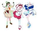 TRPGやVTuberなど色々使える絵を描きます TRPGやVTuberなどに使える立ち絵を描きます！ イメージ4