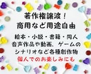 プロがあなたのために小説・シナリオなどを執筆します 商用など用途自由！　書籍等も含め創作物全般をオーダーメイド♪ イメージ2