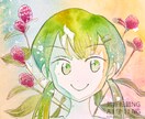アナログ透明水彩でアイコン描きます アナログならではの優しくあたたかみのあるアイコン イメージ4