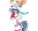 商用OK！全身デフォルメの可愛い立ち絵描きます グッズ・配信・ゲームに使いやすい★あなただけのキャラクター イメージ2