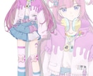 IRIAMにも◎キービジュアル・立ち絵承ります プラス料金で衣装デザイン、1からのキャラデザも可能です♬ イメージ4